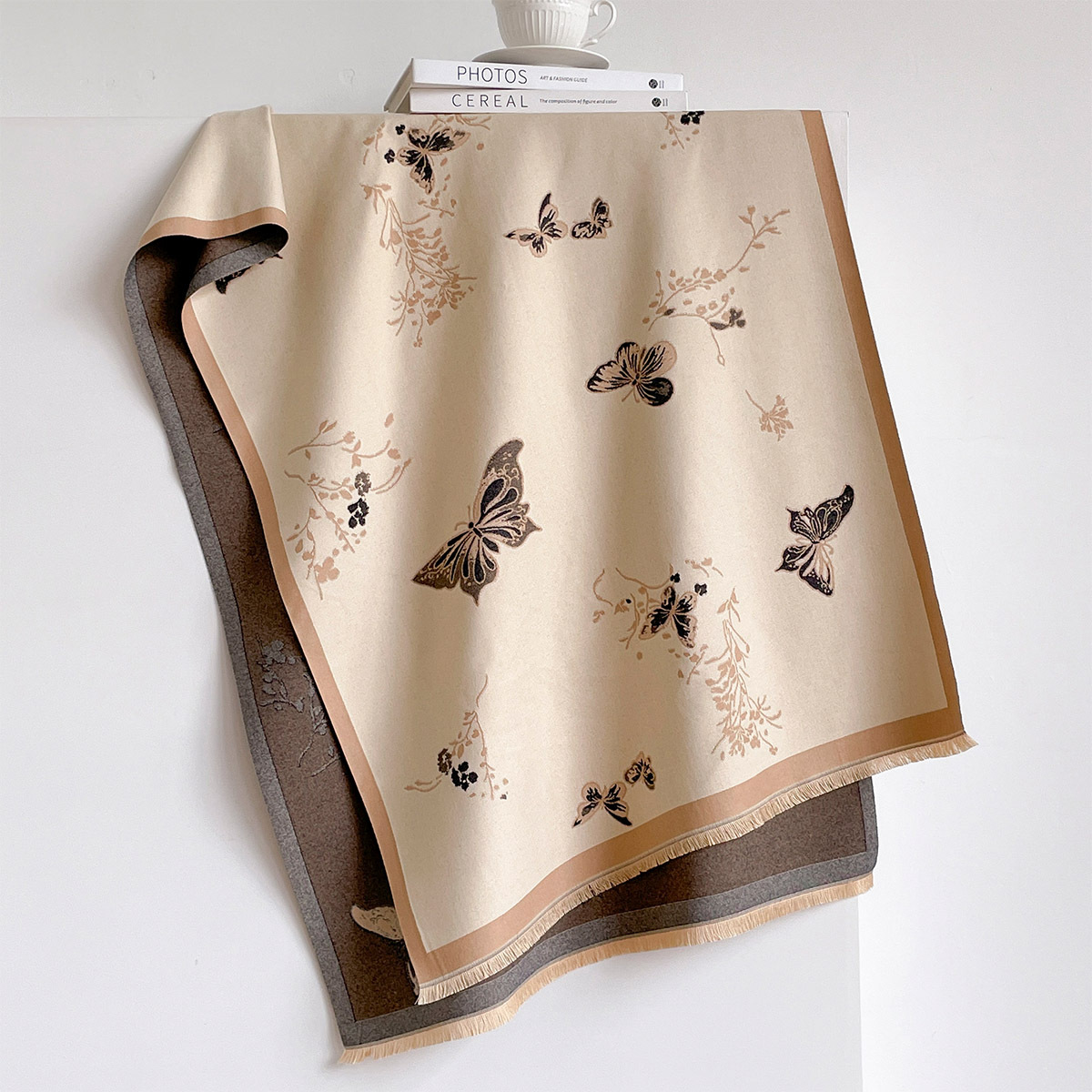 Women Imitation Cashmere Scarf - Shawl Wrap Winter review and price