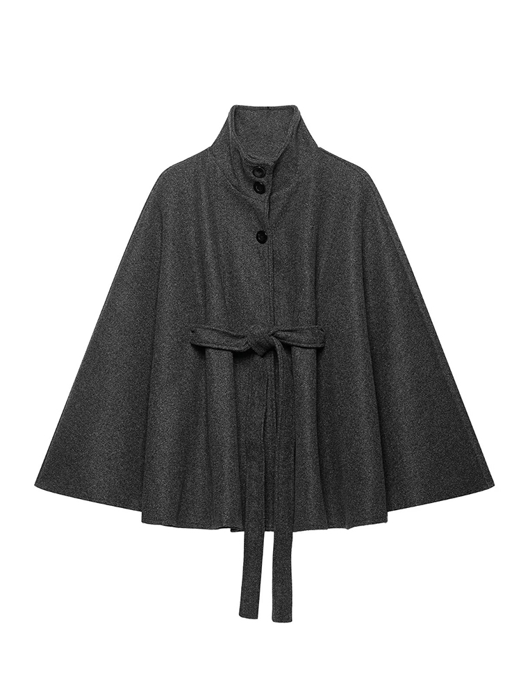 TFMLN Women Woolen Cloak Coats - Wool Coat Peacoat review and price