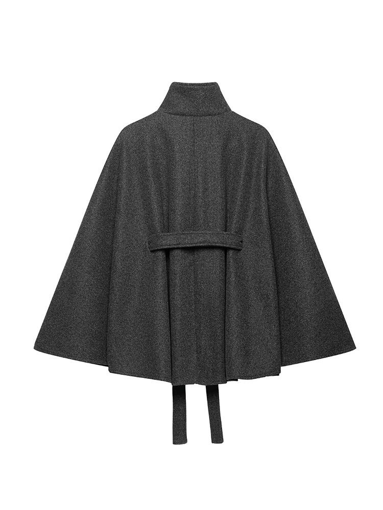 TFMLN Women Woolen Cloak Coats - Wool Coat Peacoat review and price