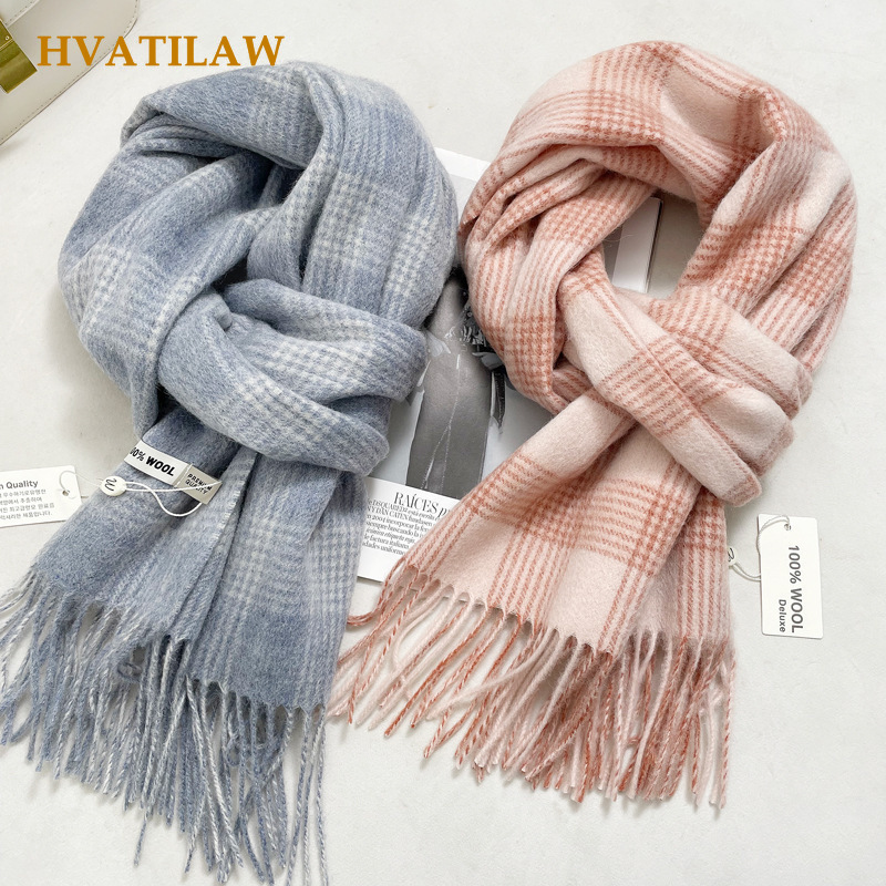 Winter Warm 100% Pure Wool Sca - Wool Scarf Men review and price