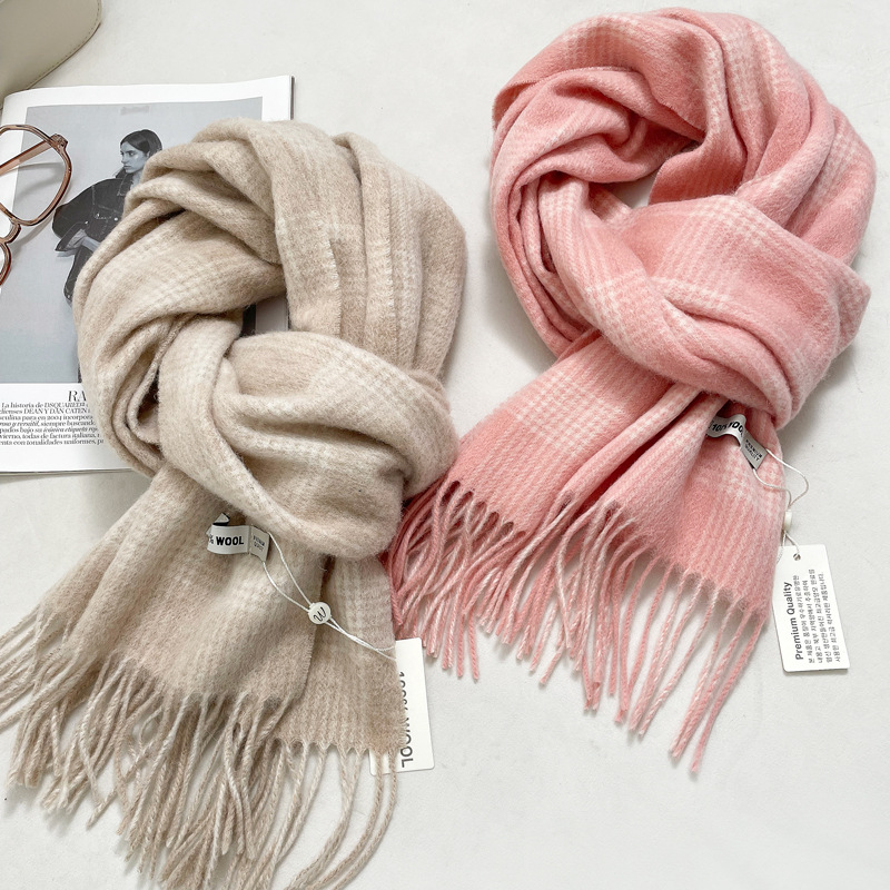 Winter Warm 100% Pure Wool Sca - Wool Scarf Men review and price