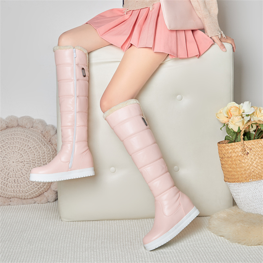 Winter Fur Knee-high Platform  - Waterproof Winter Boot review and price