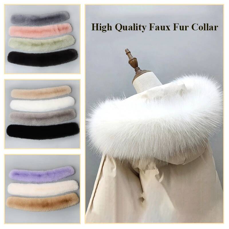 Winter Coat Fur Collar Faux Fu - Shawl Wrap Winter review and price