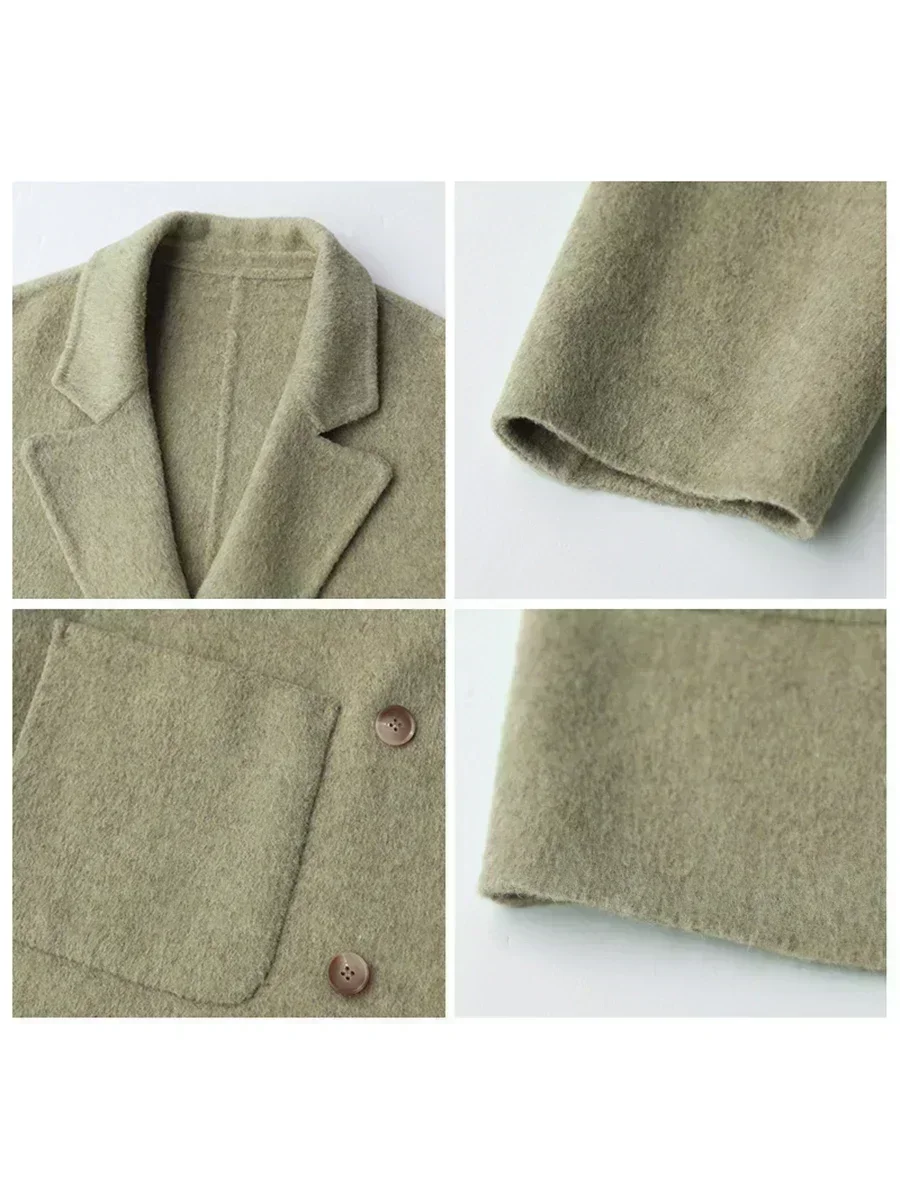 CHIC VEN Women's Woolen Coats  - Wool Coat Peacoat review and price
