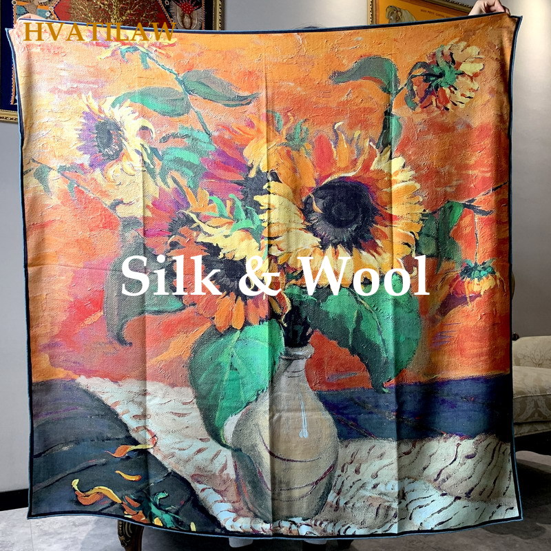 Elegant 30% Silk 70% Wool Scar - Shawl Wrap Winter review and price