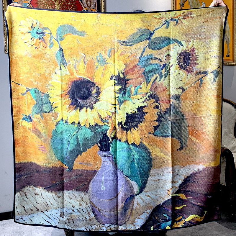 Elegant 30% Silk 70% Wool Scar - Shawl Wrap Winter review and price