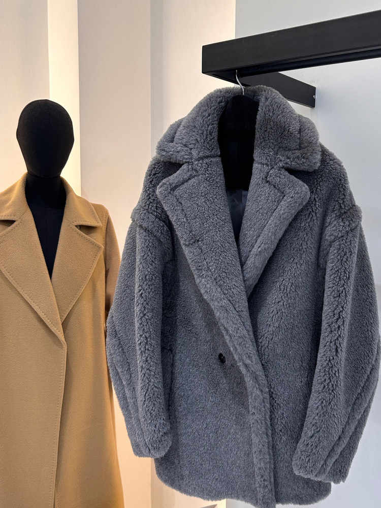 Max Short Teddy Bear Coat 62%  - Wool Coat Peacoat review and price