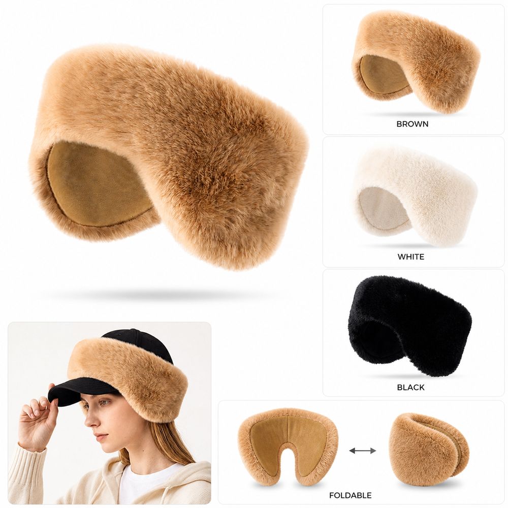 New Foldable Earmuffs Faux Fur - Earmuffs Foldable review and price